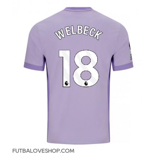 Dres Brighton Danny Welbeck #18 Preč 2025-26 Krátky Rukáv Dres Brighton Danny Welbeck #18 Preč 2025-26 Krátky Rukáv